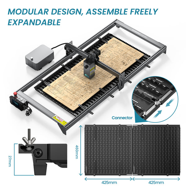 Atomstack F3 Matrix Detachable Working Panel Set With Fixtures