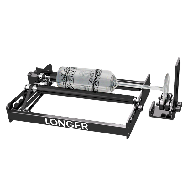 Longer Rotary Roller Upgrade Kits for Laser Engraver