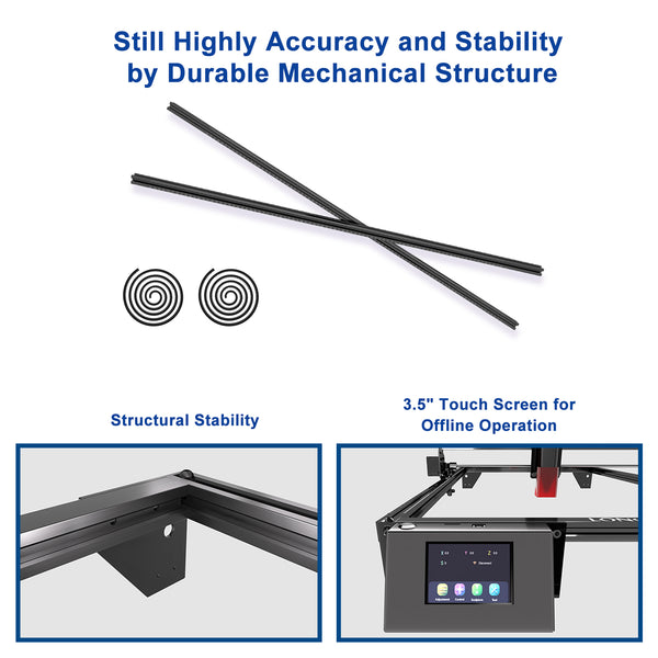 Longer Extension Kit for Longer RAY5 Laser Engraver(Y Axis)