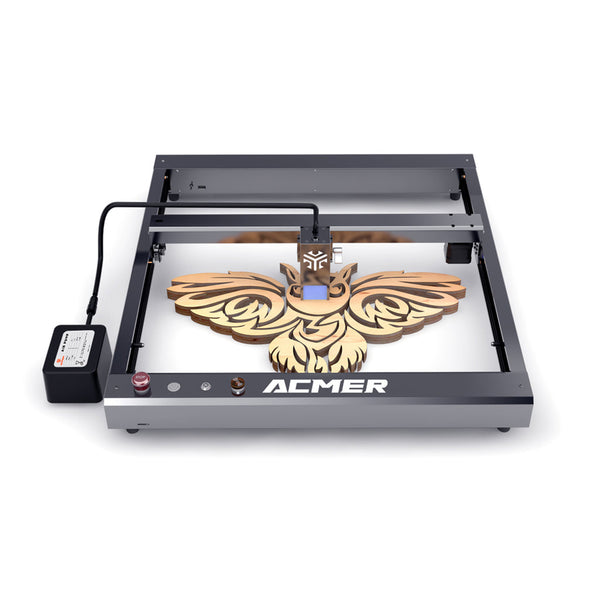 ACMER P2 10w Laser Engraving Machine APPwifi Control CNC Metal Laser Engraving and Cutting Machine with Auto Air Support Kit