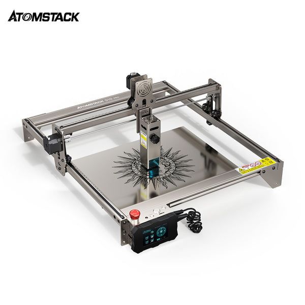 ATOMSTACK S10 X7 A10 PRO Laser Engraver Cutter, 10W Output Power Eye Protection Desktop DIY Laser Marking Wood Cutting