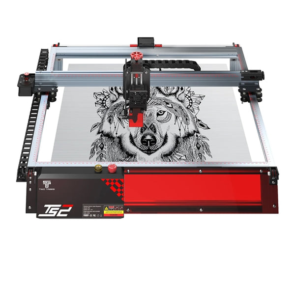 Twotrees TS2 130W Laser Engraver CNC 20W Output Power Laser Engraving Cutter Support Offline Control With Horizontal Gyroscope